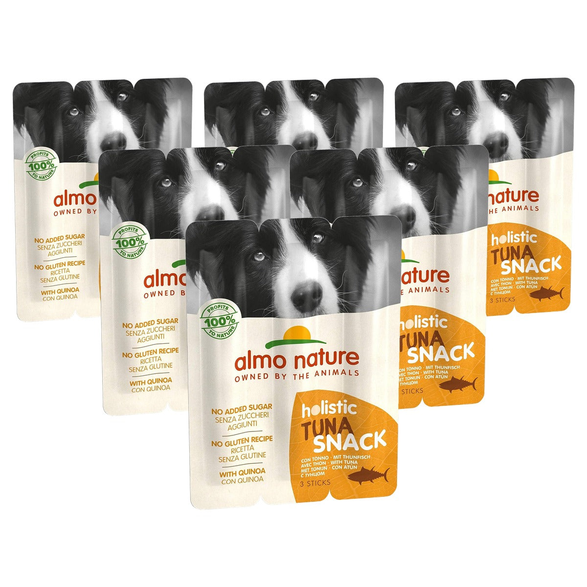Almo Nature Holistic Snack Hondensnack met Tonijn 3 x 10 g - 6-pack