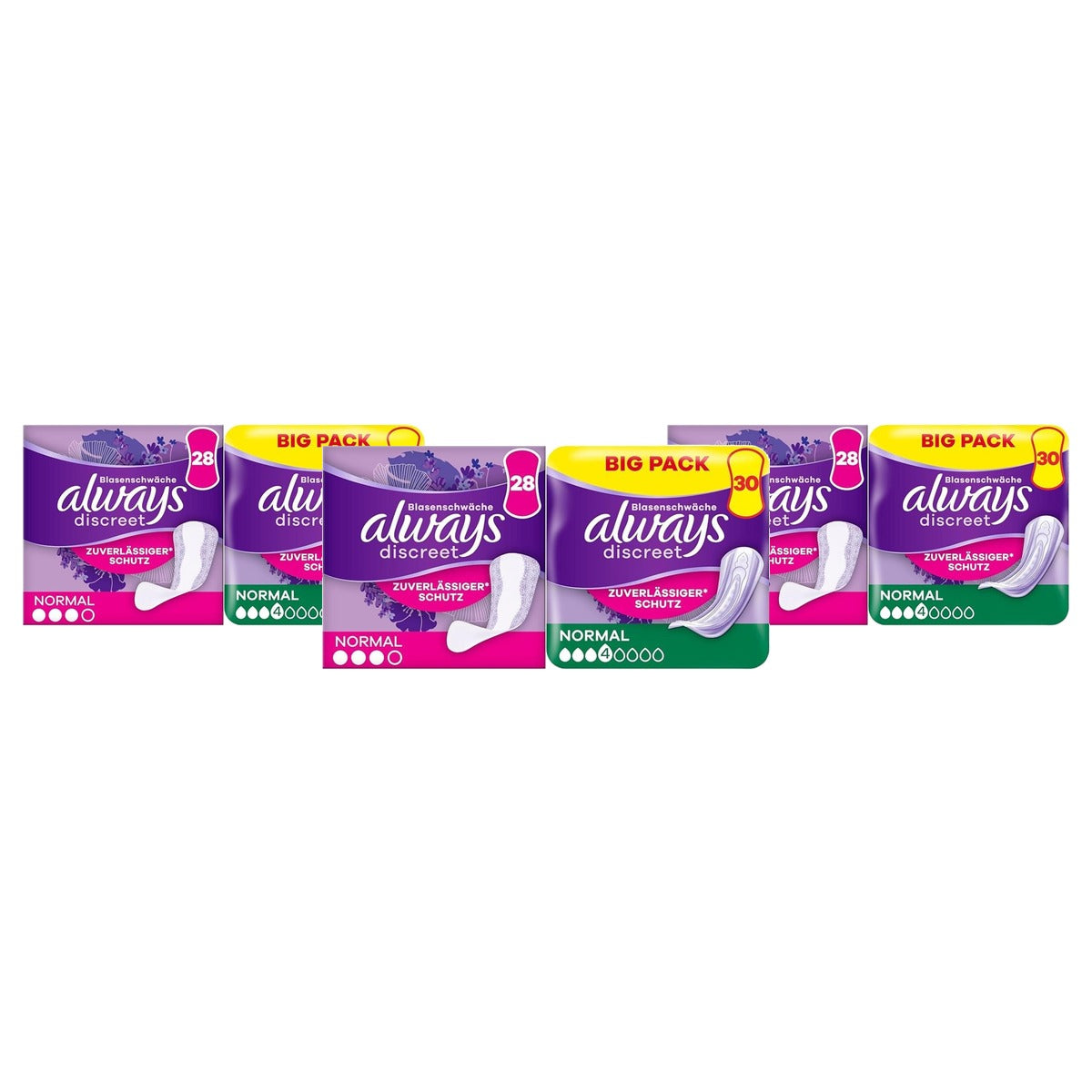 Always Discreet Ultieme dag & nacht 48+48 inlegzolen - 3-pack