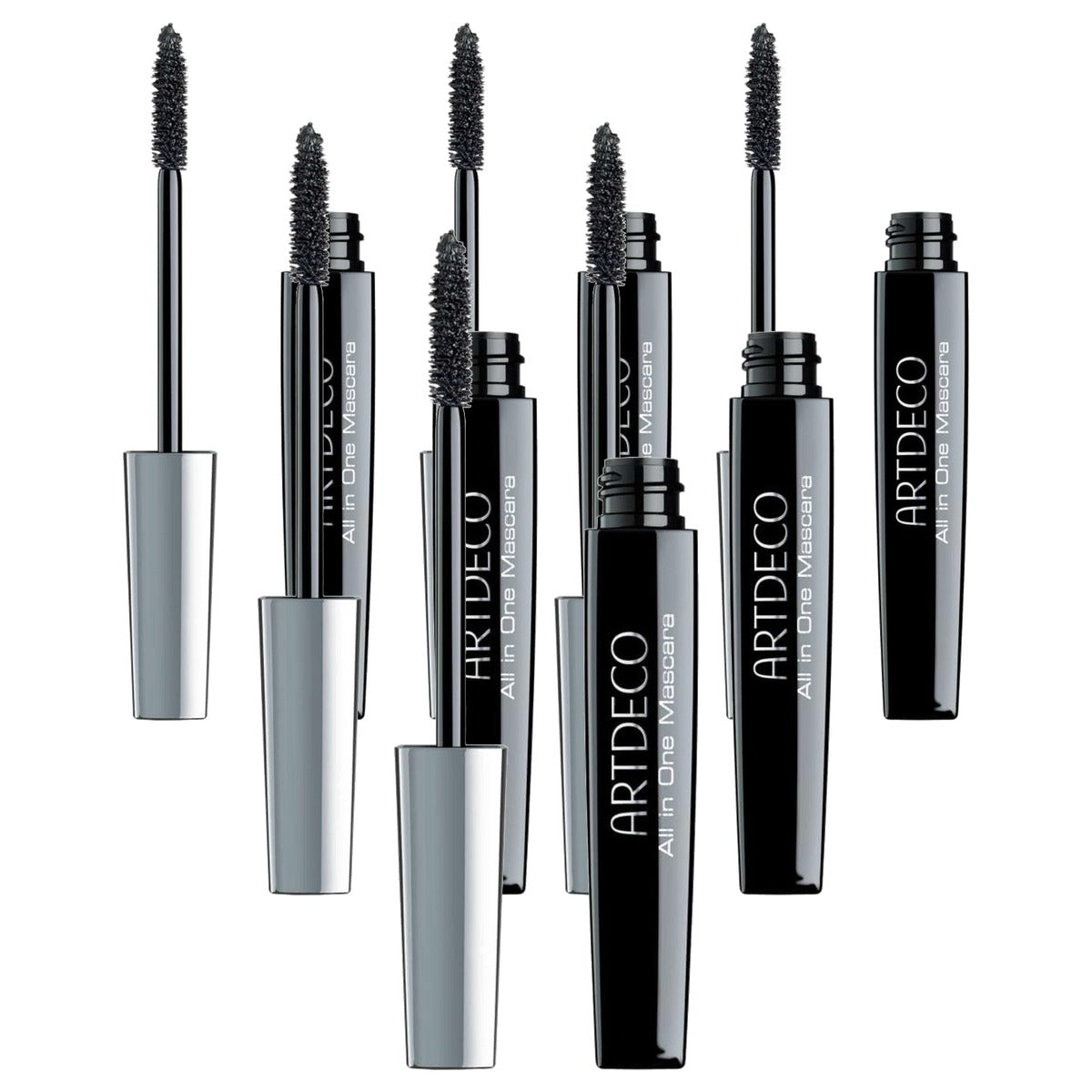 Artdeco All In One Mascara langhoudend 01 black 1 x 10 ml - 6-pack