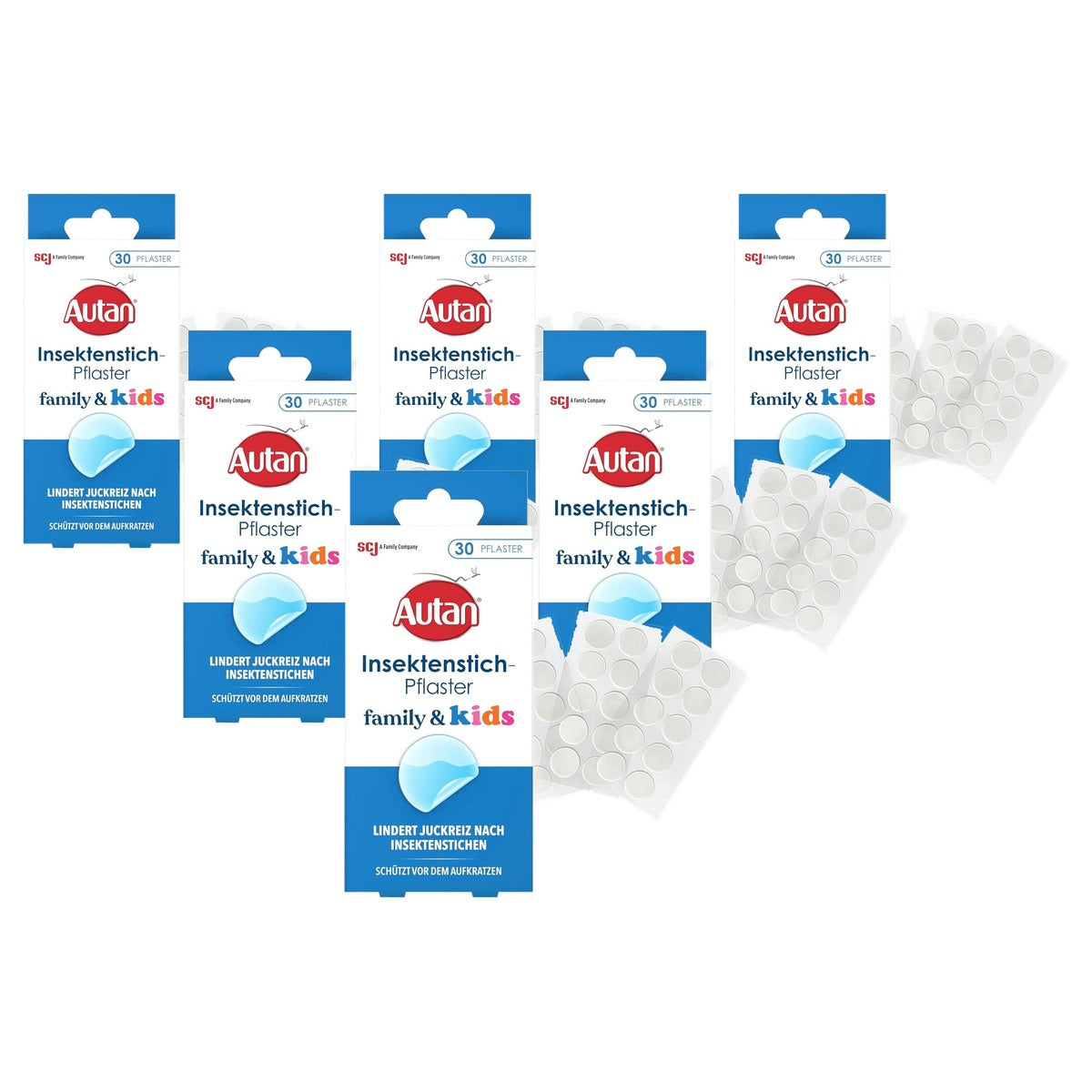 Autan Insectenbetenpleisters 30 pleisters - 6-pack