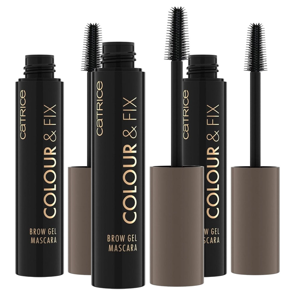 Catrice Cosmetics Colour & Fix Brow Gel Mascara 030 bruin - 3-pack