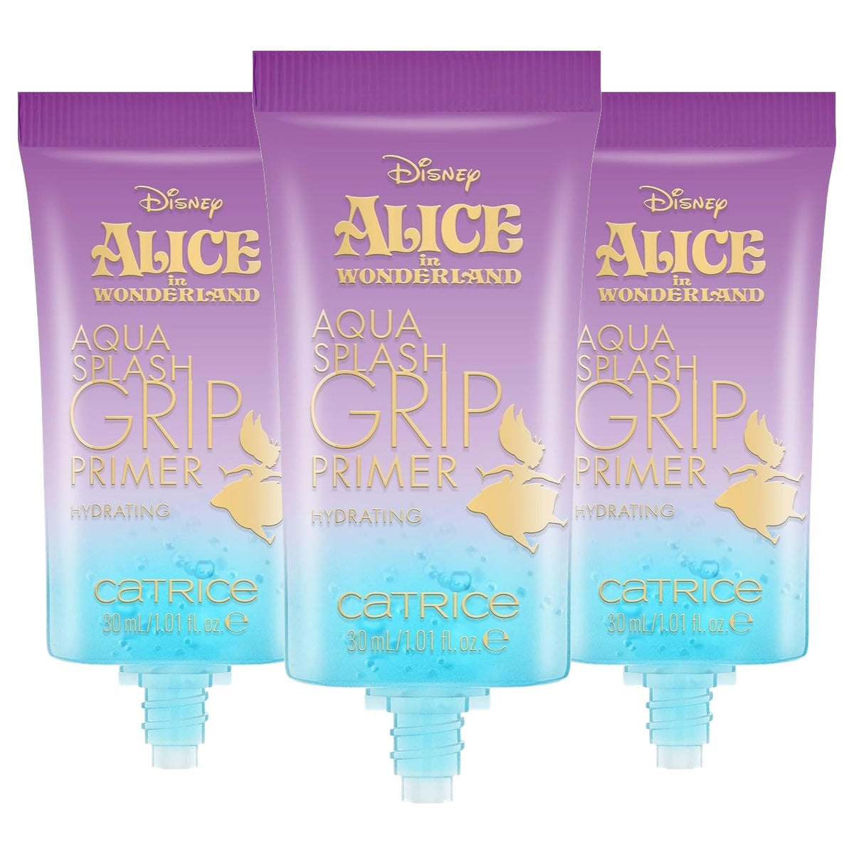Catrice Cosmetics Disney Aqua Splash Grip Primer C01 transparant - 3-pack
