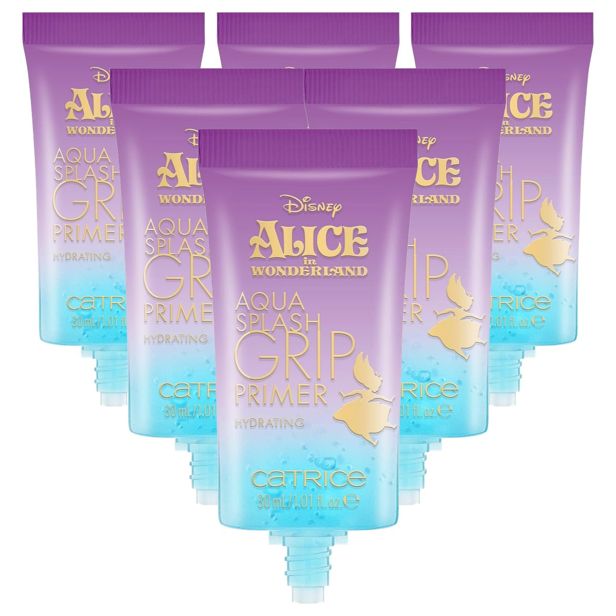Catrice Cosmetics Disney Aqua Splash Grip Primer C01 transparant - 6-pack