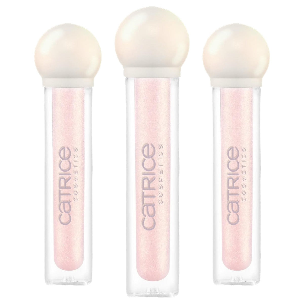 Catrice Cosmetics Pearlfection Shimmer lipgloss C01 3,2 ml - 3-pack