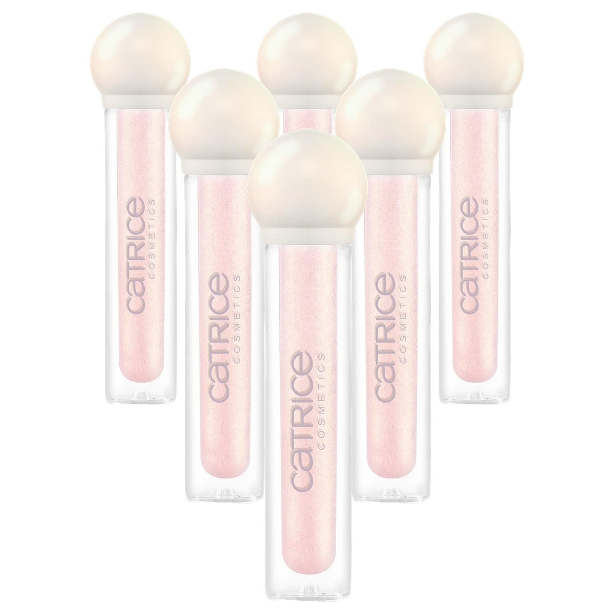 Catrice Cosmetics Pearlfection Shimmer lipgloss C01 3,2 ml - 6-pack