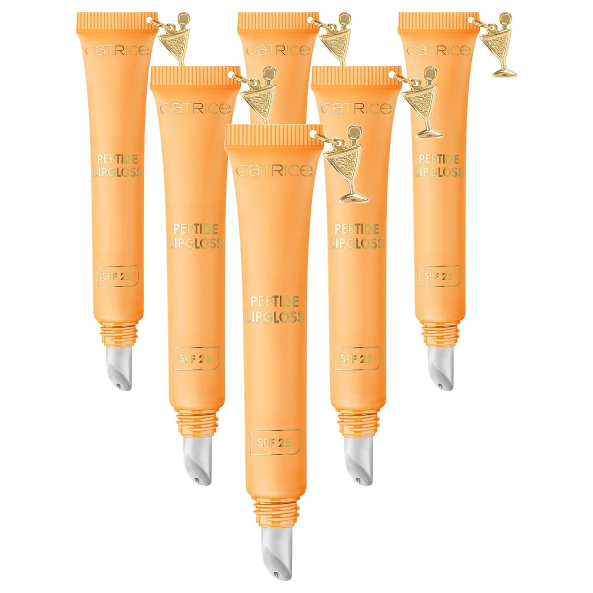 Catrice Cosmetics Summer Edit peptide lipgloss C04 geel 11,5 ml - 6-pack