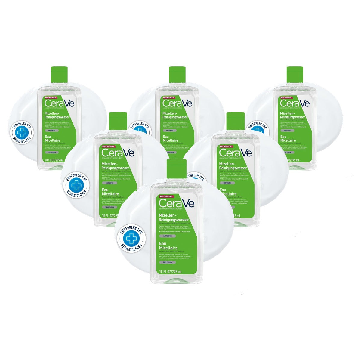 CeraVe Micellair Water en Make-up Remover 295 ml - 6-pack