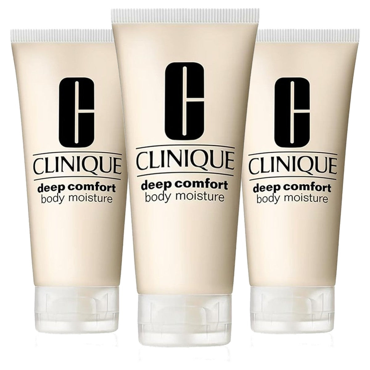 Clinique Deep Comfort Body Moisture Bodycrème 200 ml - 3 stuks