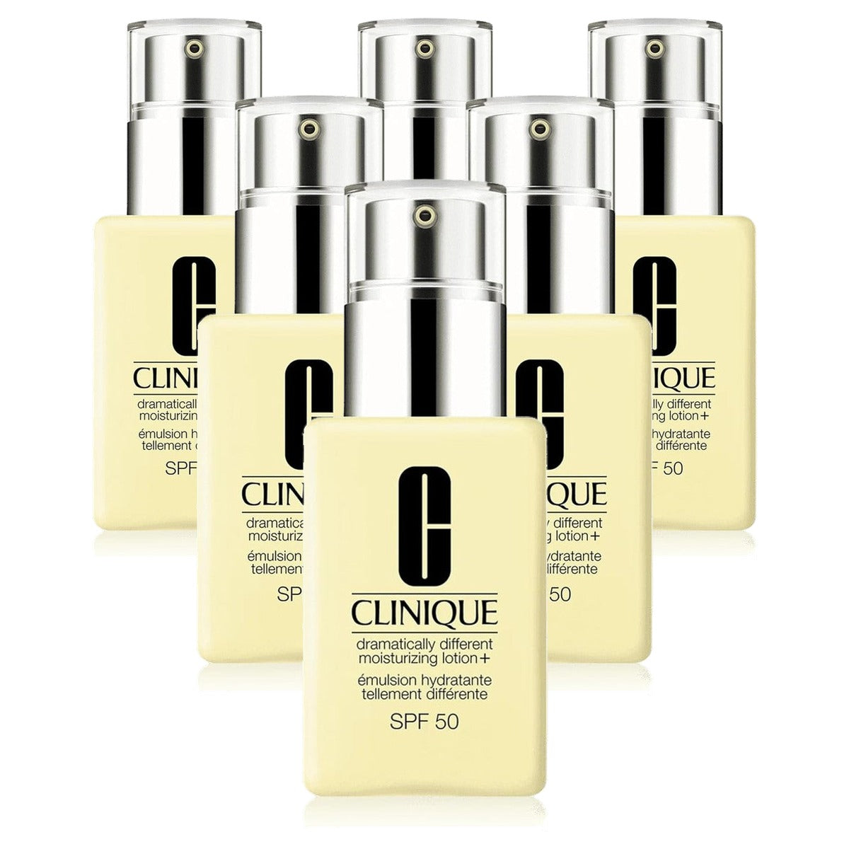 Huishoudvoordeel Clinique Dramatically Different Lotion+™ SPF 50 - 6 stuks