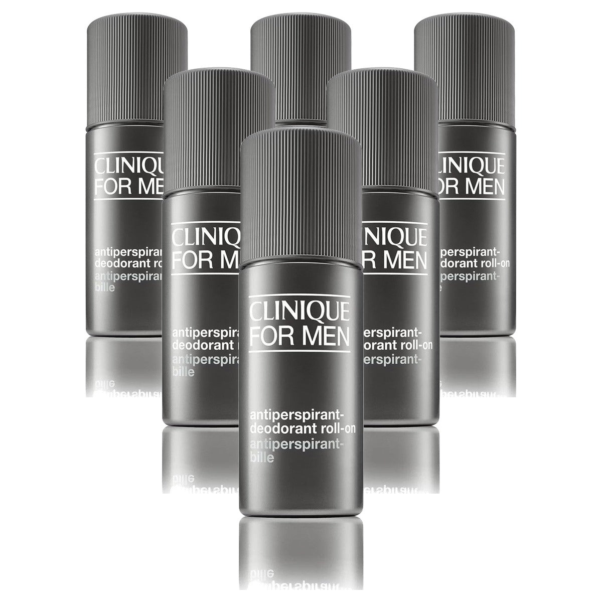 Huishoudvoordeel Clinique For Men Anti-perspirant deodorant roll-on 6 stuks