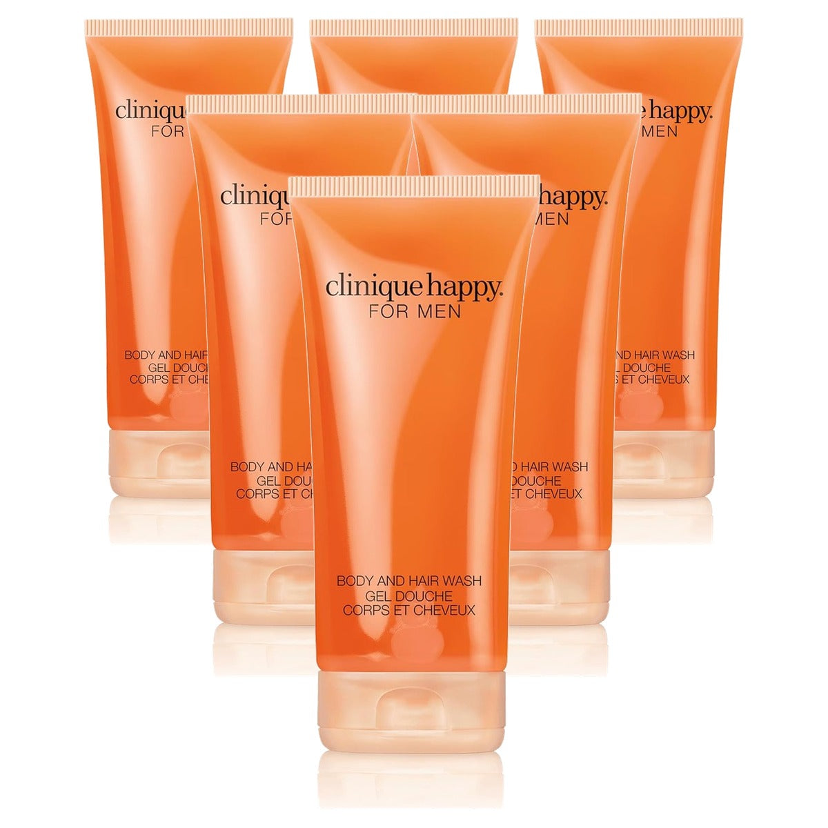 Huishoudvoordeel Clinique Happy For Men Body & Hair Wash 200 ml - 6 stuks