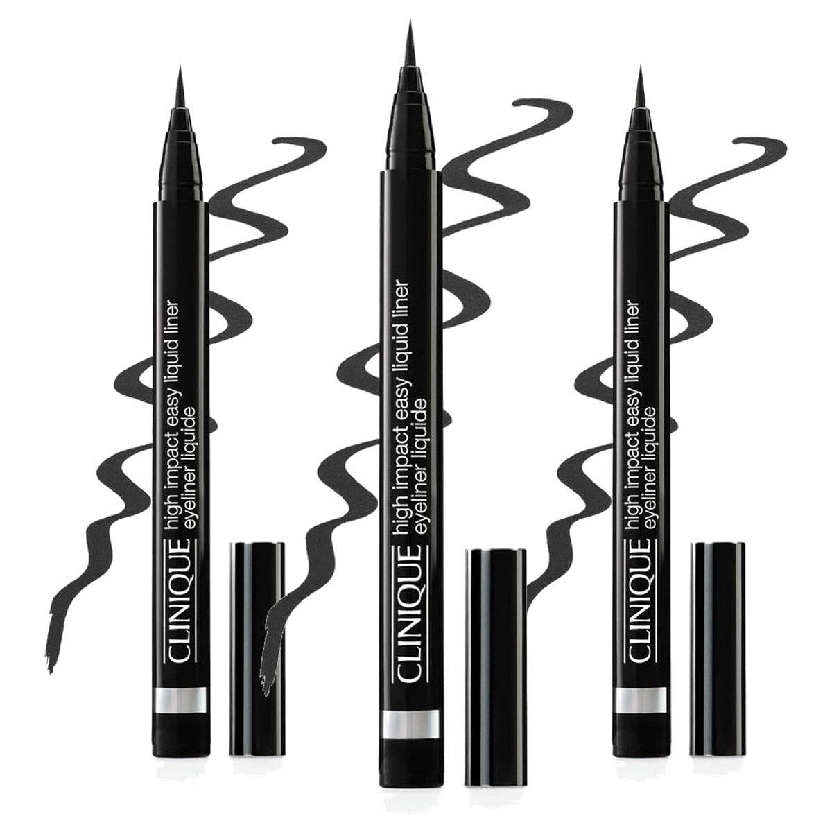Huishoudvoordeel Clinique High Impact™ Easy Liquid Eyeliner - 3 stuks