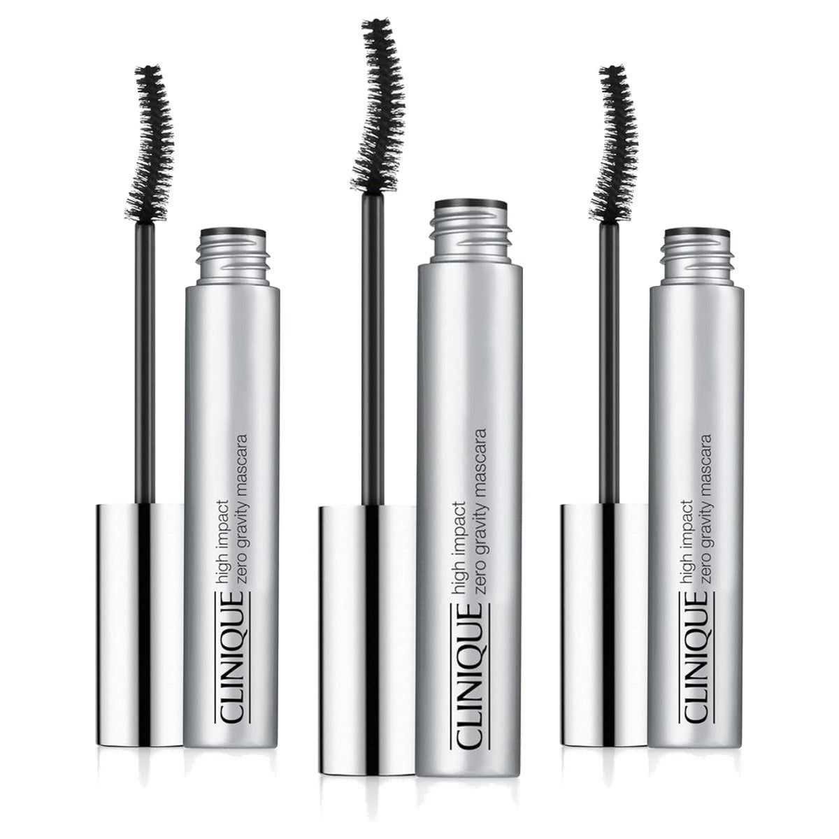 Huishoudvoordeel Clinique High Impact Zero Gravity Mascara 8 ml - 3 stuks