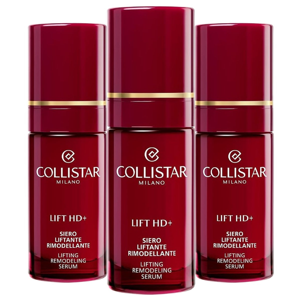 Collistar Lift HD+ Liftend Serum voor Gezicht en Hals 30 ml - 3-pack