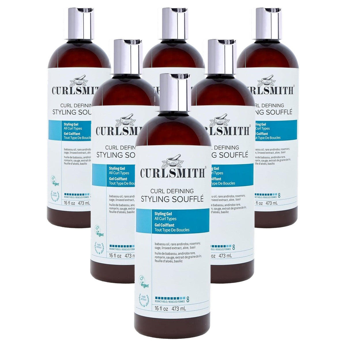 Curlsmith Curl Defining Styling Soufflé - 6-pack