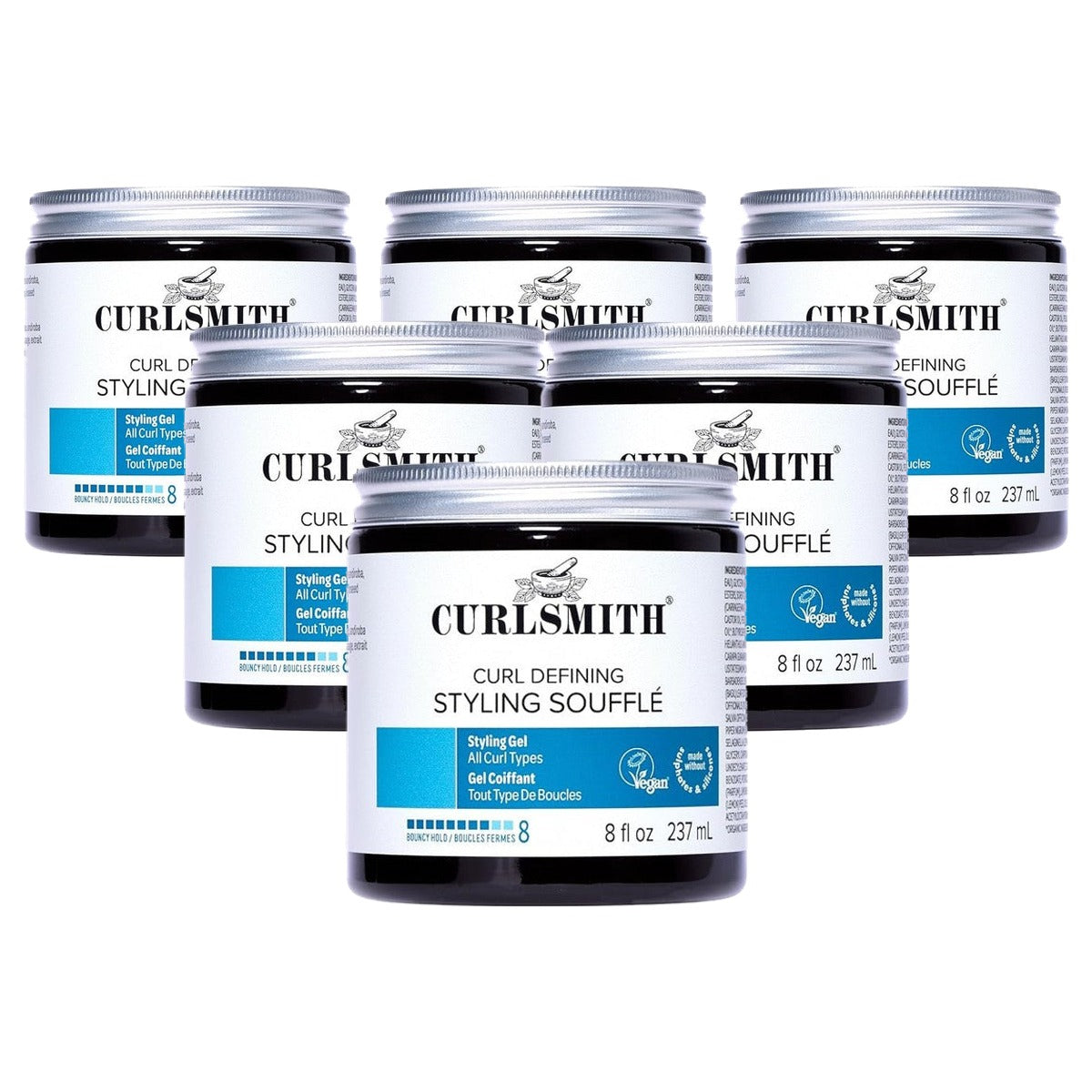 Curlsmith Curl Defining Styling Soufflé - 6-pack