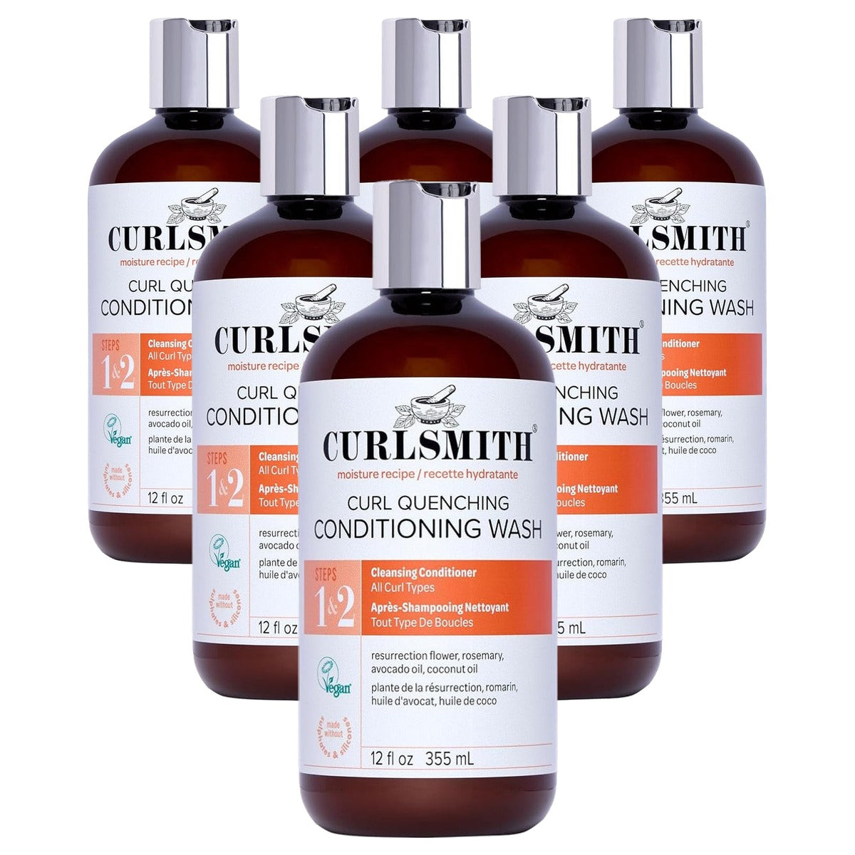 Curlsmith Curl Quenching Conditioning Wash - 6-pack