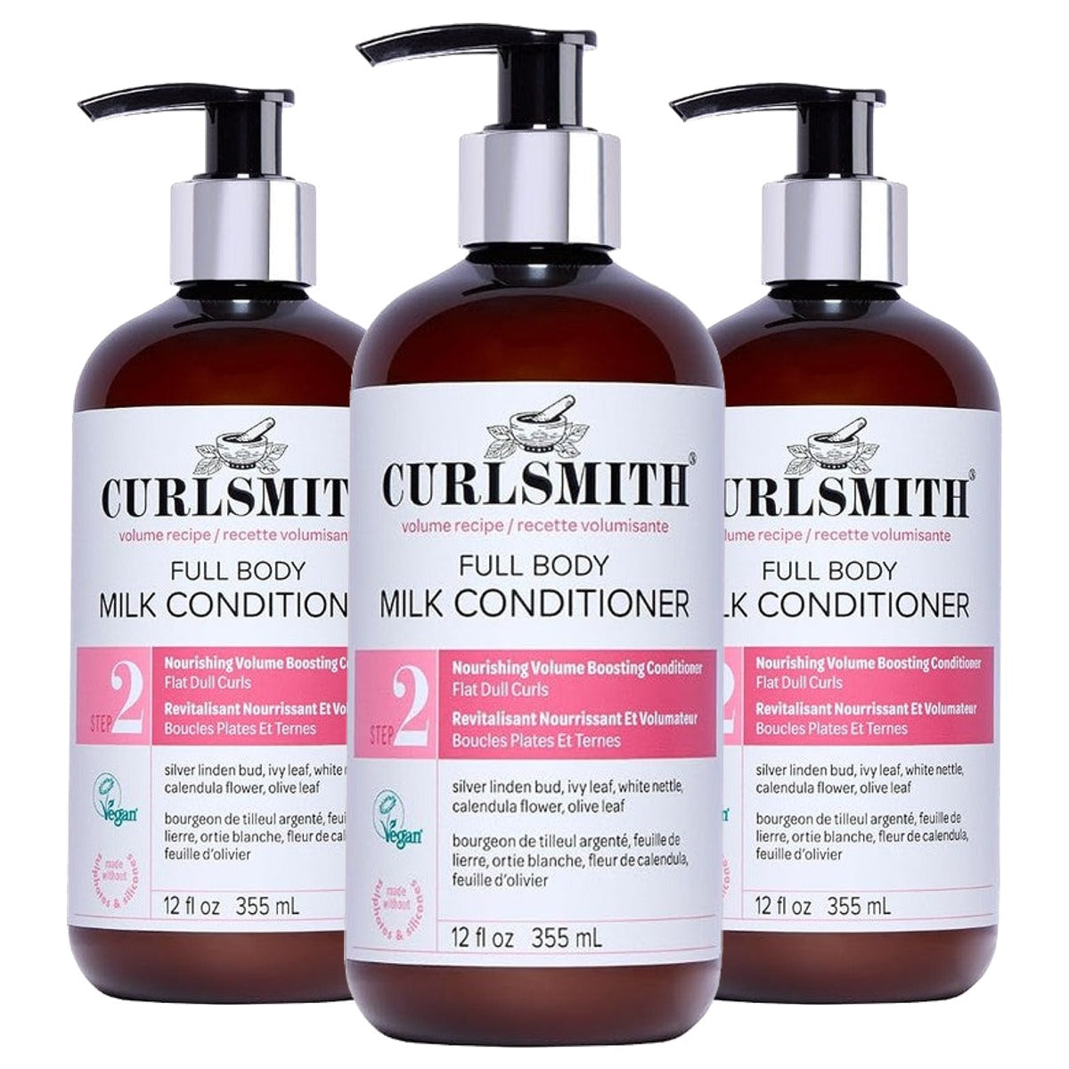 Curlsmith Full Body Conditioner - 3-pack