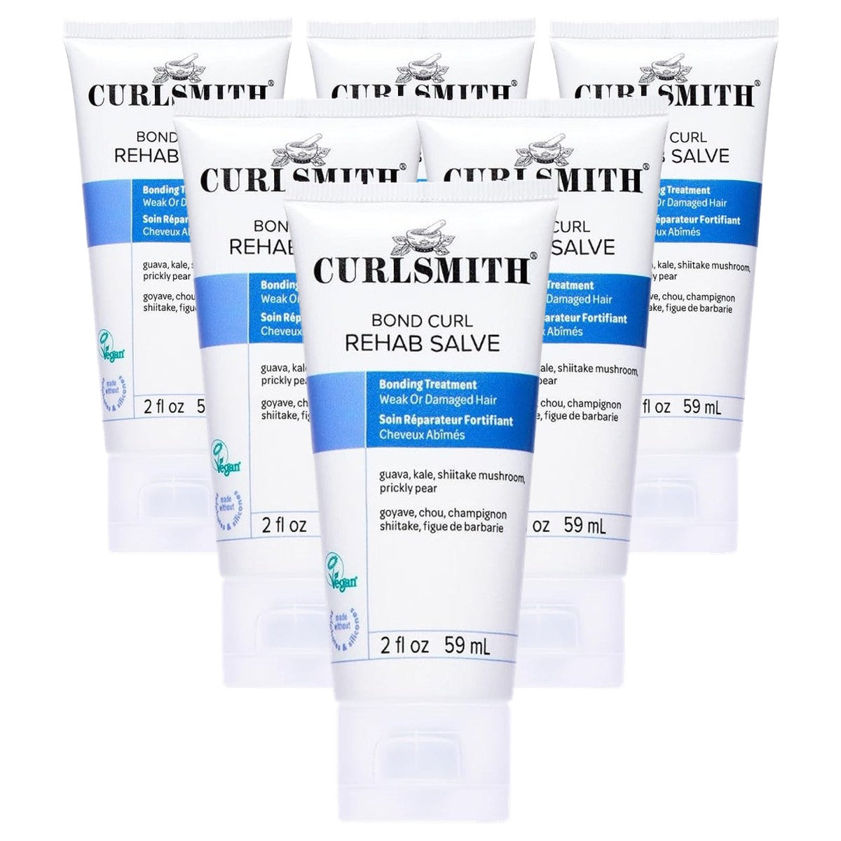 Curlsmith Shape Up Aqua Gel Stylinggel voor Beschadigd Haar 59 ml - 6-pack