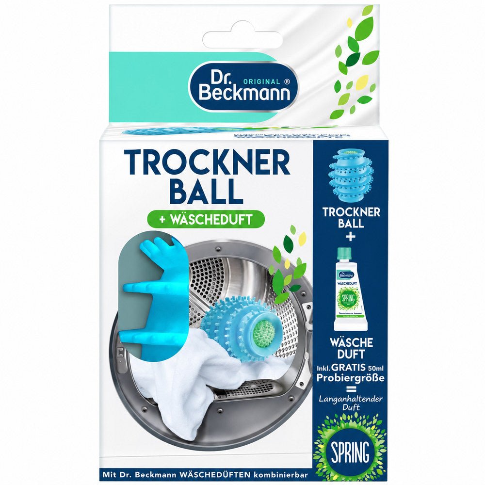 Dr. Beckmann Drogerbal Wasdrogerbal met Wasgeur Spring 50 ml door Huishoudvoordeel nu bij Huishoudvoordeel