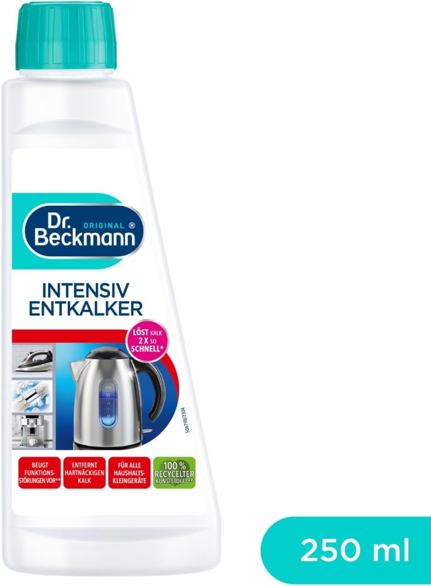 Dr. Beckmann Intensieve Ontkalker Kleine Apparaten 250 ml door Huishoudvoordeel nu bij Huishoudvoordeel