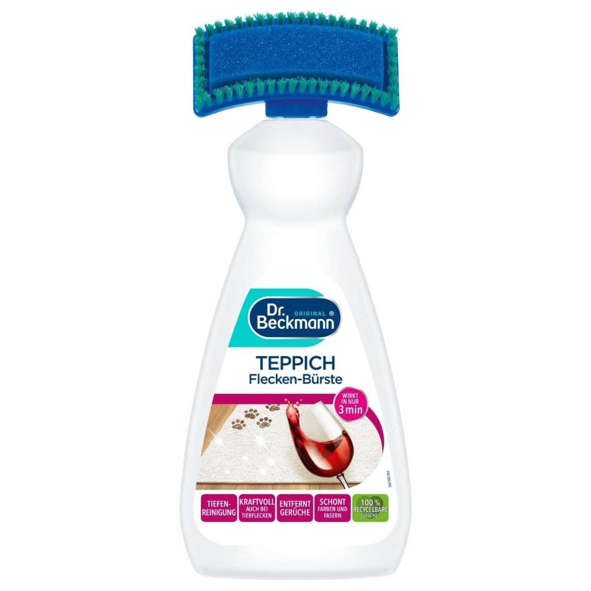 Dr. Beckmann Tapijtreiniger 650 ml door Huishoudvoordeel nu bij Huishoudvoordeel