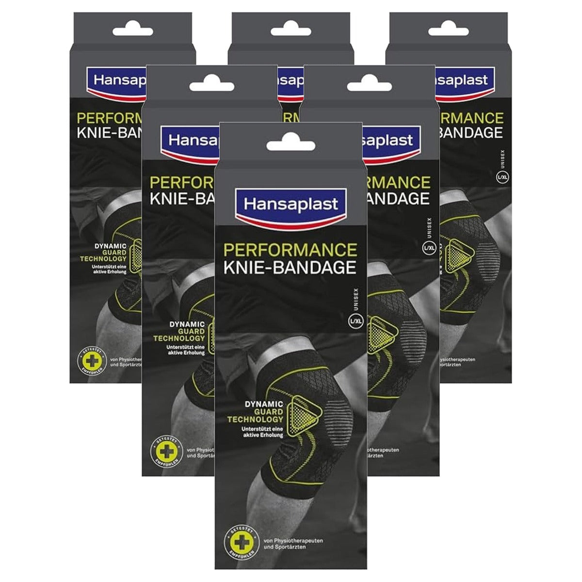 Elastoplast Hansaplast Performance kniebandage L/XL - 6-pack