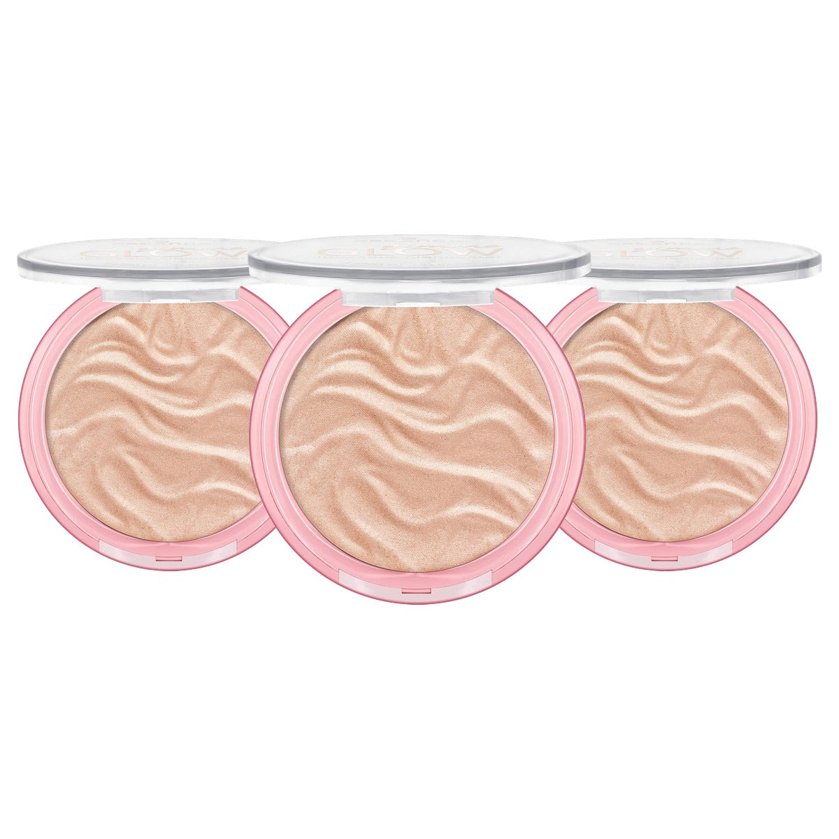 essence gimme glow luminous highlighter 10 9 g - 3-pack
