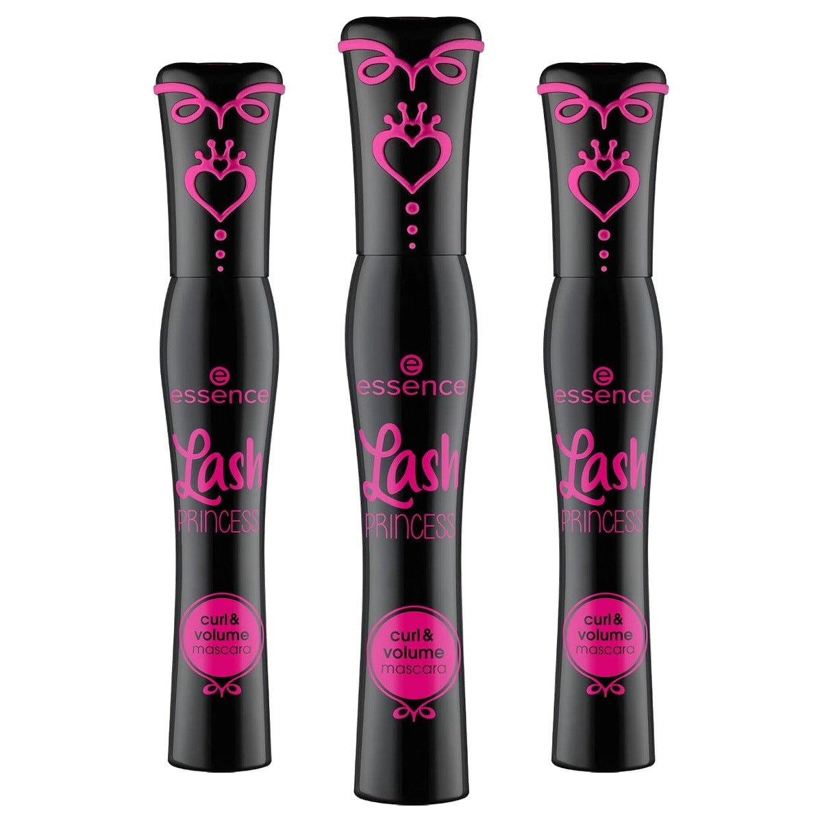 essence Lash Princess Curl & Volume mascara - 3-pack