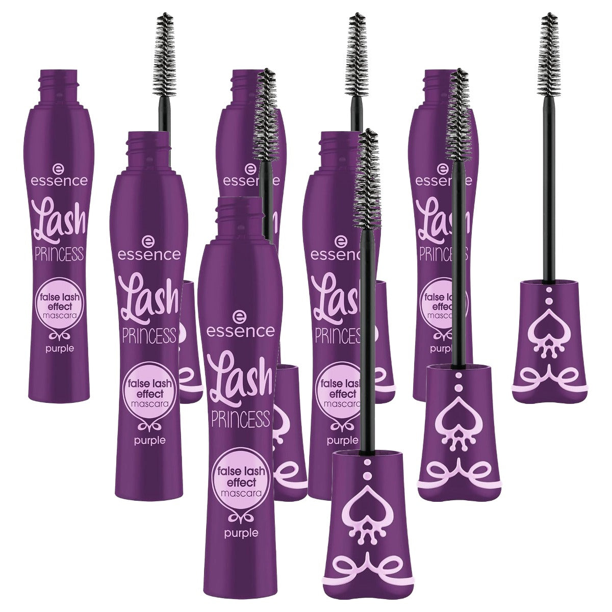 essence Lash Princess False Lash Effect Mascara paars - 6-pack