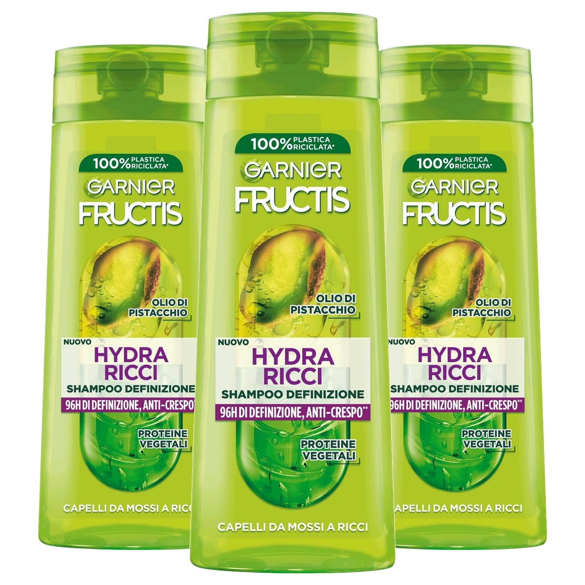 Garnier Fructis Definition Shampoo Hydra Krullen 250 ml - 3 stuks