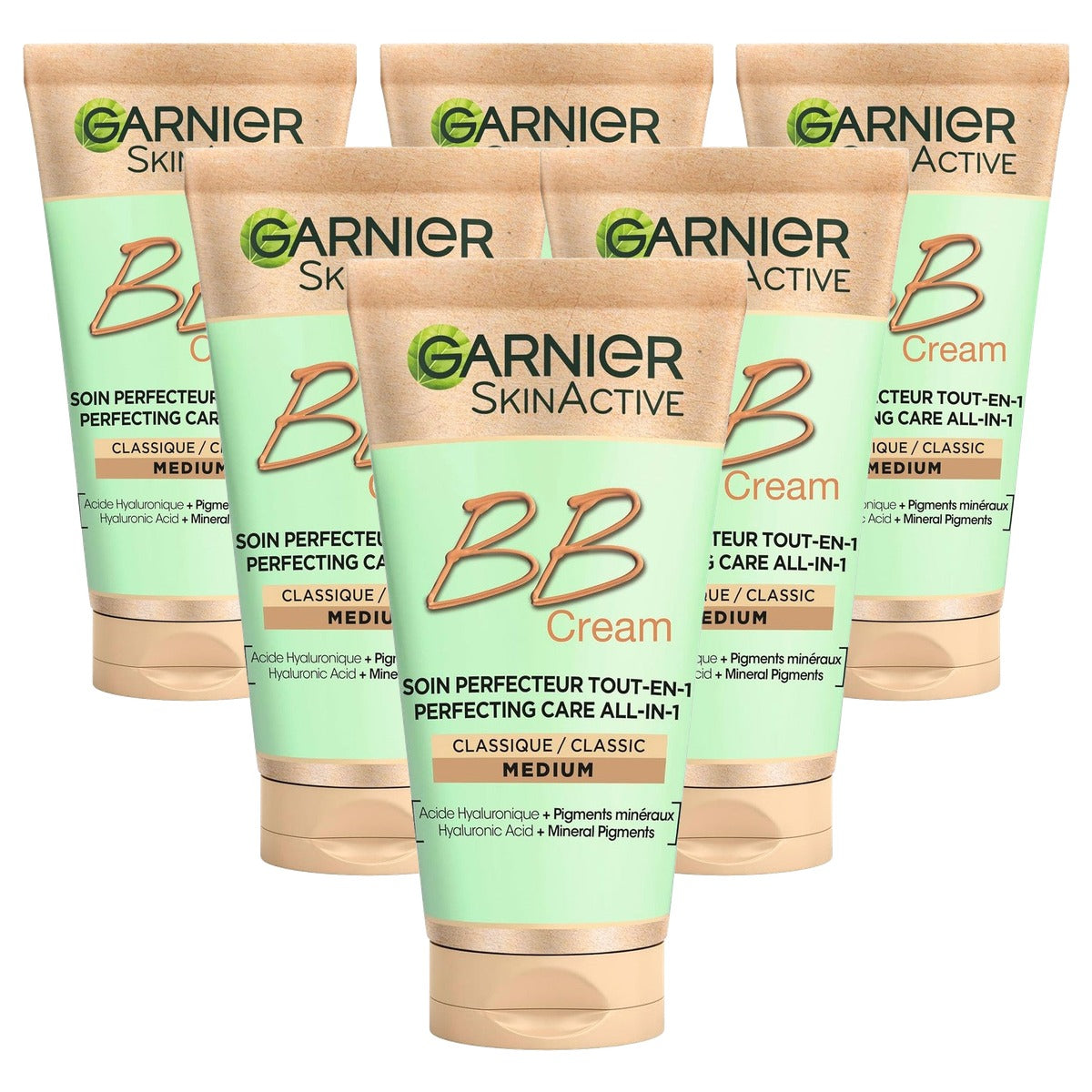 Garnier Miracle Skin Perfector BB Cream Classic medium - 6-pack