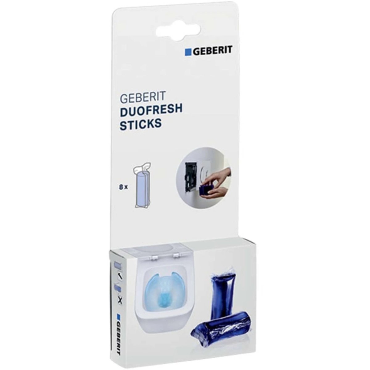 Geberit Duofresh Sticks - 8 stuks door Huishoudvoordeel nu bij Huishoudvoordeel