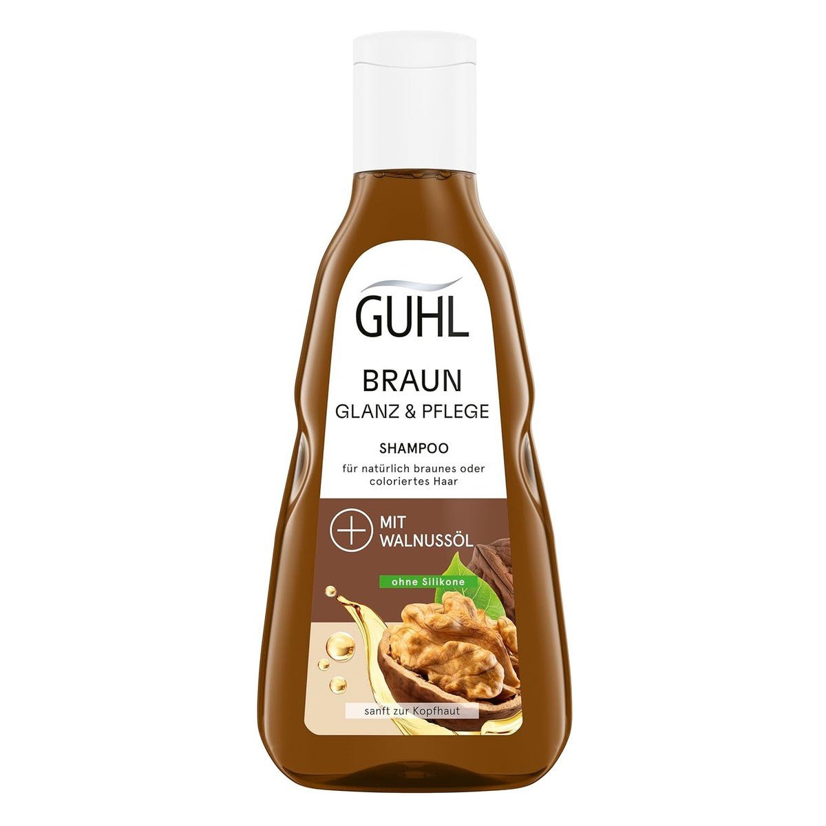 Guhl Braun Fascination Shampoo - Inhoud: 250 ml - Haartype: brunette, bruin door Guhl nu bij Huishoudvoordeel