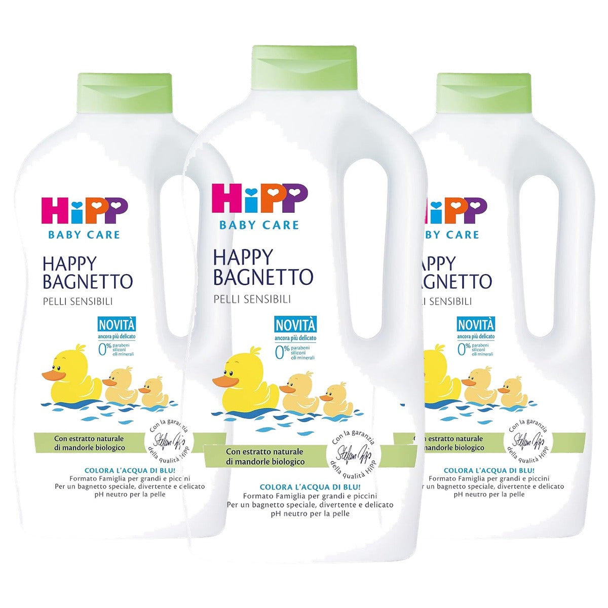 HiPP Happy HiPP Babybad familiemaat 3 x 1000 ml - Voordeelverpakking