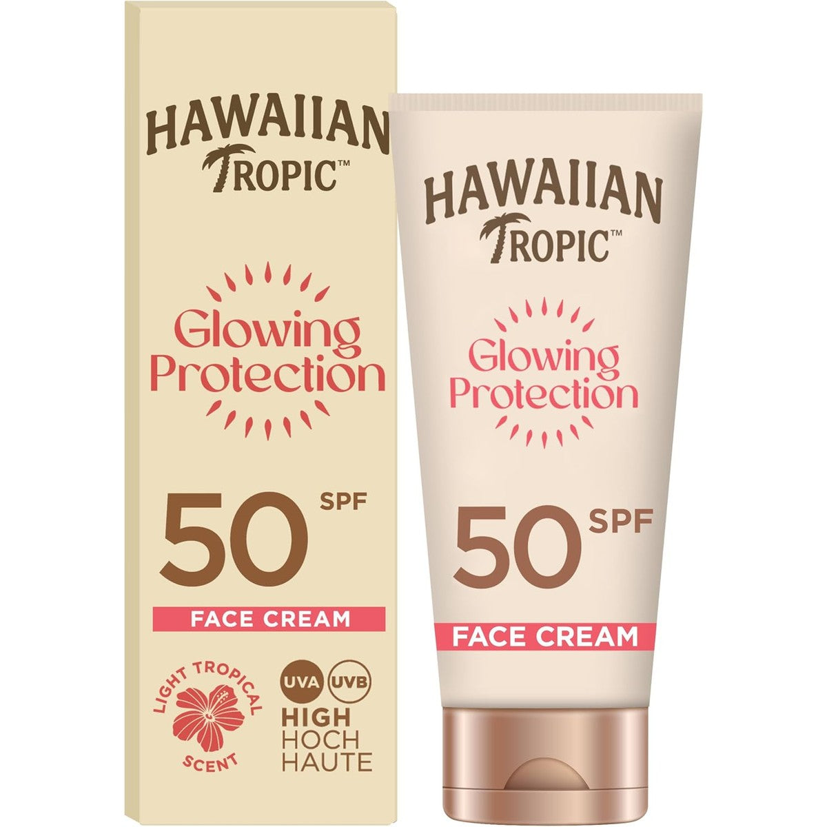HAWAIIAN Tropic Glowing Protection Face Cream SPF 50 50 ml – HAWAIIAN Tropic