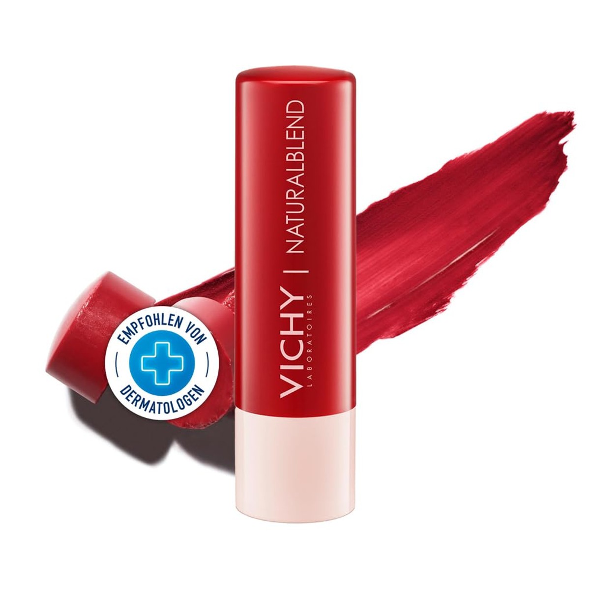 Vichy NaturalBlend Getinte Lippenbalsem Rood 4,5 g