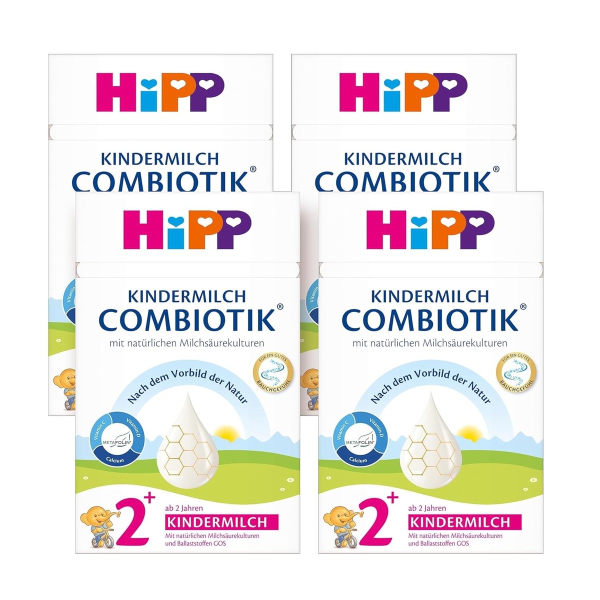 HiPP Combiotik 2+ kindermelk 4 x 600 g – HiPP