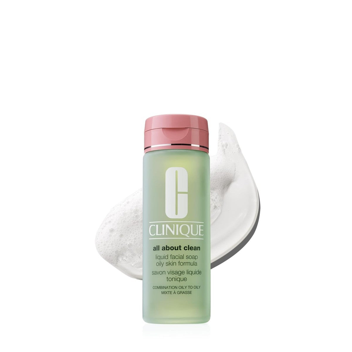 Clinique All About Clean™ Liquid Facial Soap | Gesichtsreiniger | Für ölige Haut & Mischhaut | 200 ml
