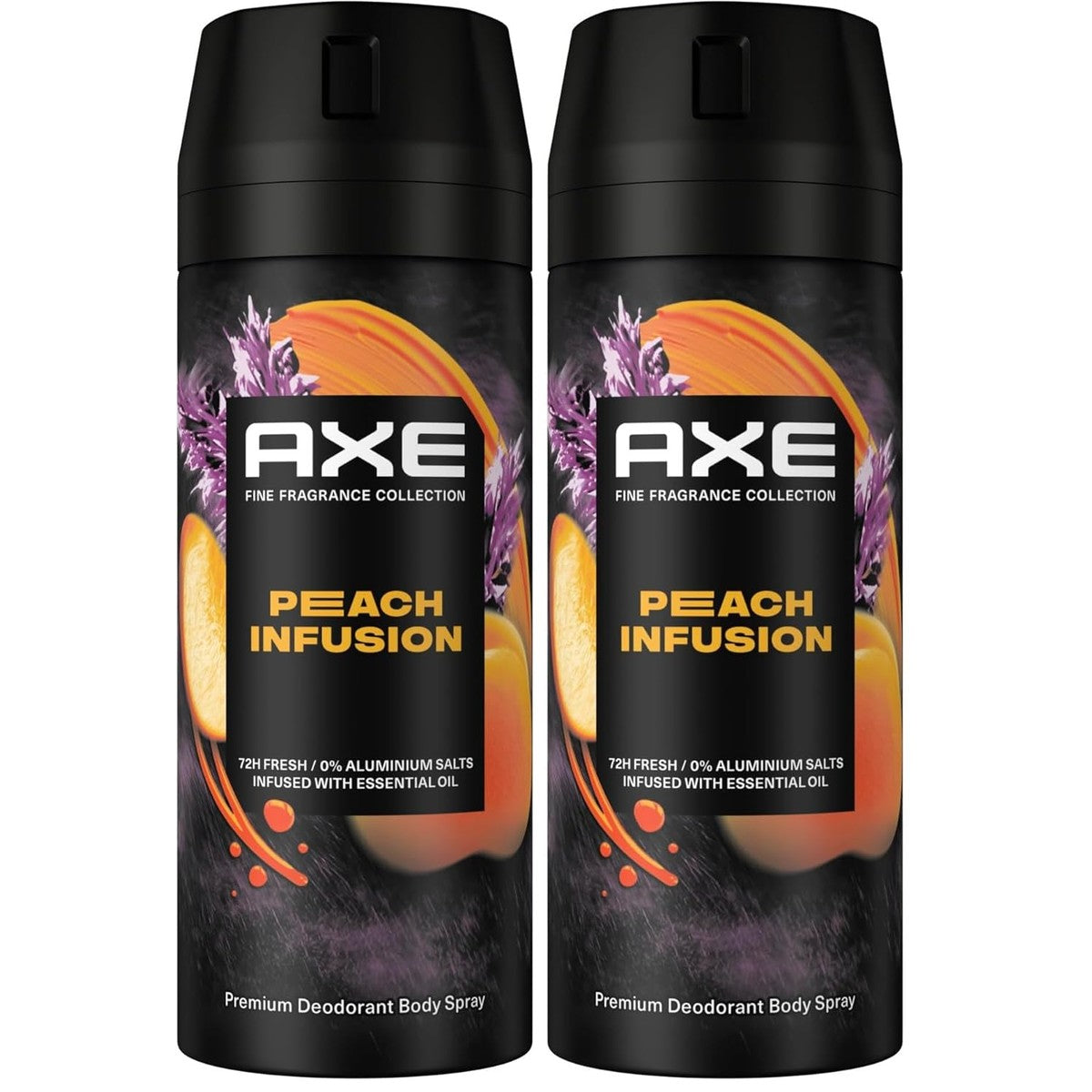 Axe Premium Bodyspray Peach Infusion 150 ml (2 stuks) – Axe