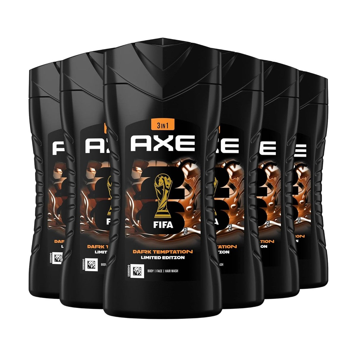 Axe douchegel Dark Temptation 6 x 250 ml – Axe
