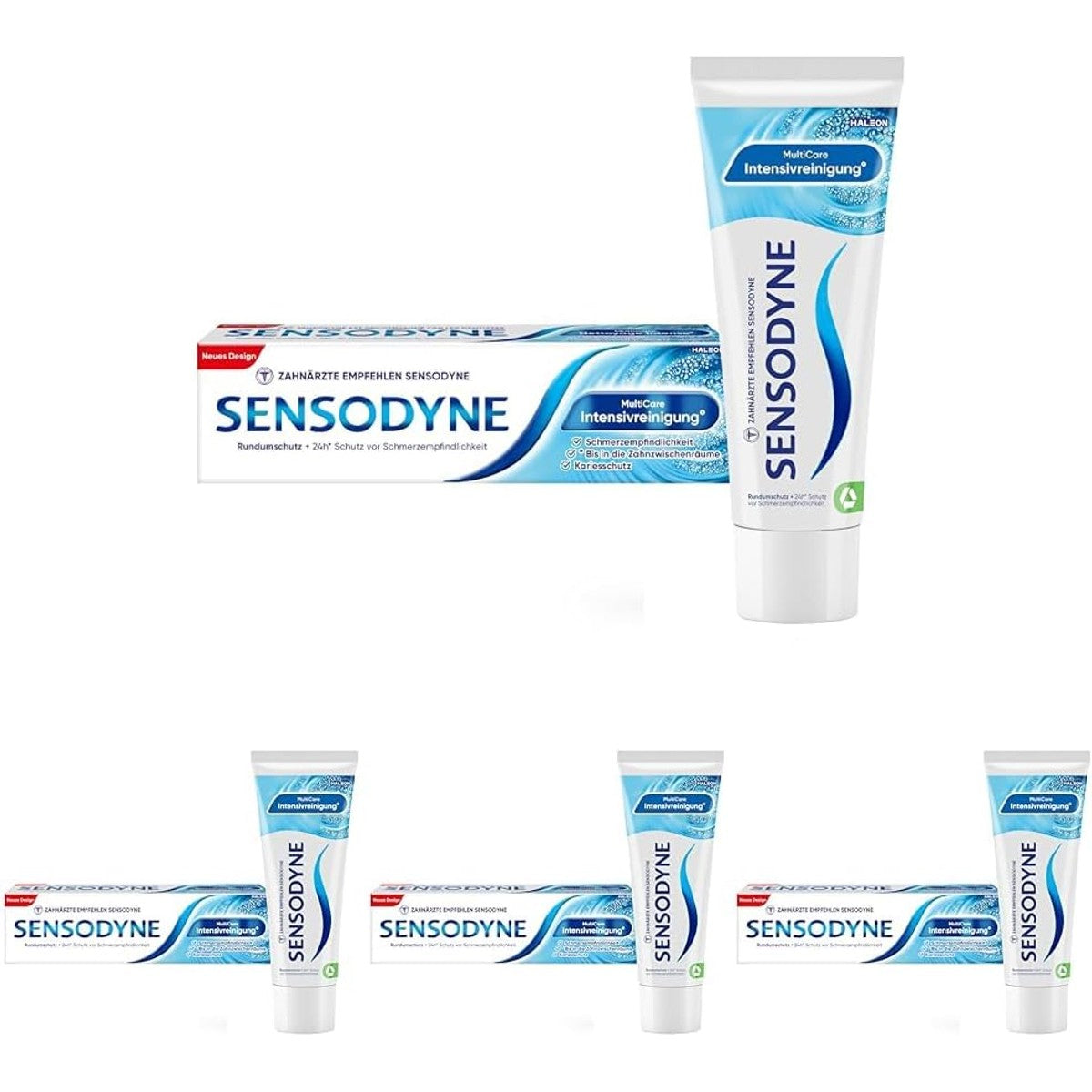 Sensodyne MultiCare Intensieve Reiniging Tandpasta 75ml (4 stuks) – Sensodyne