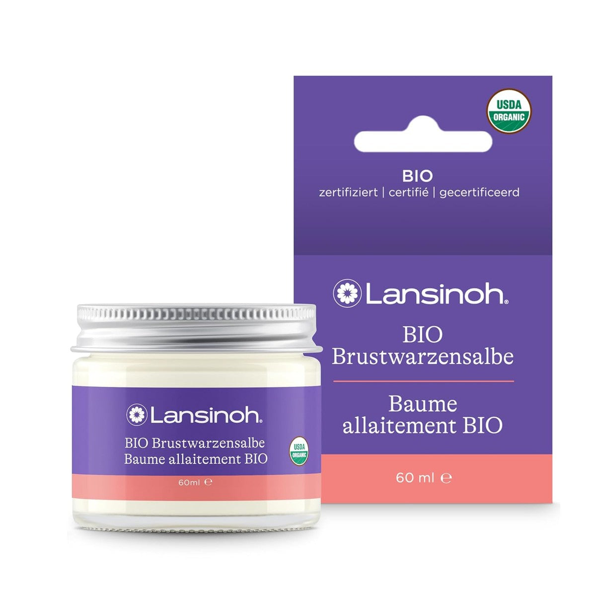Lansinoh Organische Tepelbalsem 60 ml