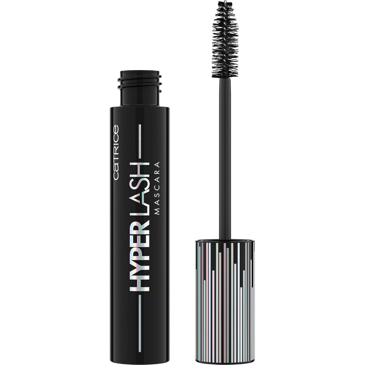 Catrice Hyper Lash Mascara 010 Electric Black, lengte en volume, gedefinieerde wimpers, vezelborstel, natuurlijke of dramatische looks, 11 ml | Mascara, gedefinieerde look, definieerend, verlengend, volumeverend, veegvast, expressief – Catrice Cosmetics