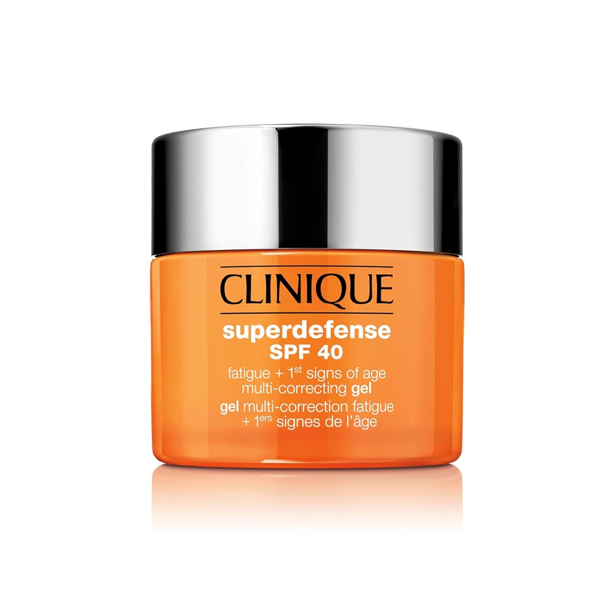 Clinique Superdefense™ SPF 40 Fatigue + 1st Signs of Age Multi Correcting Gel | Erfrischende, seidige Tagepflege mit Lichtschutzfaktor für alle Hauttypen | erfrischend + feuchtigkeitsbeständig