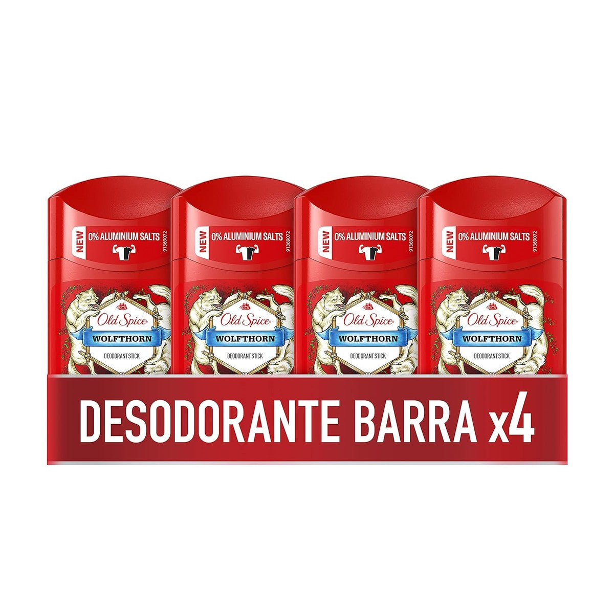 Old Spice Wolfthorn Deostick voor mannen 4 x 50 ml – Old Spice