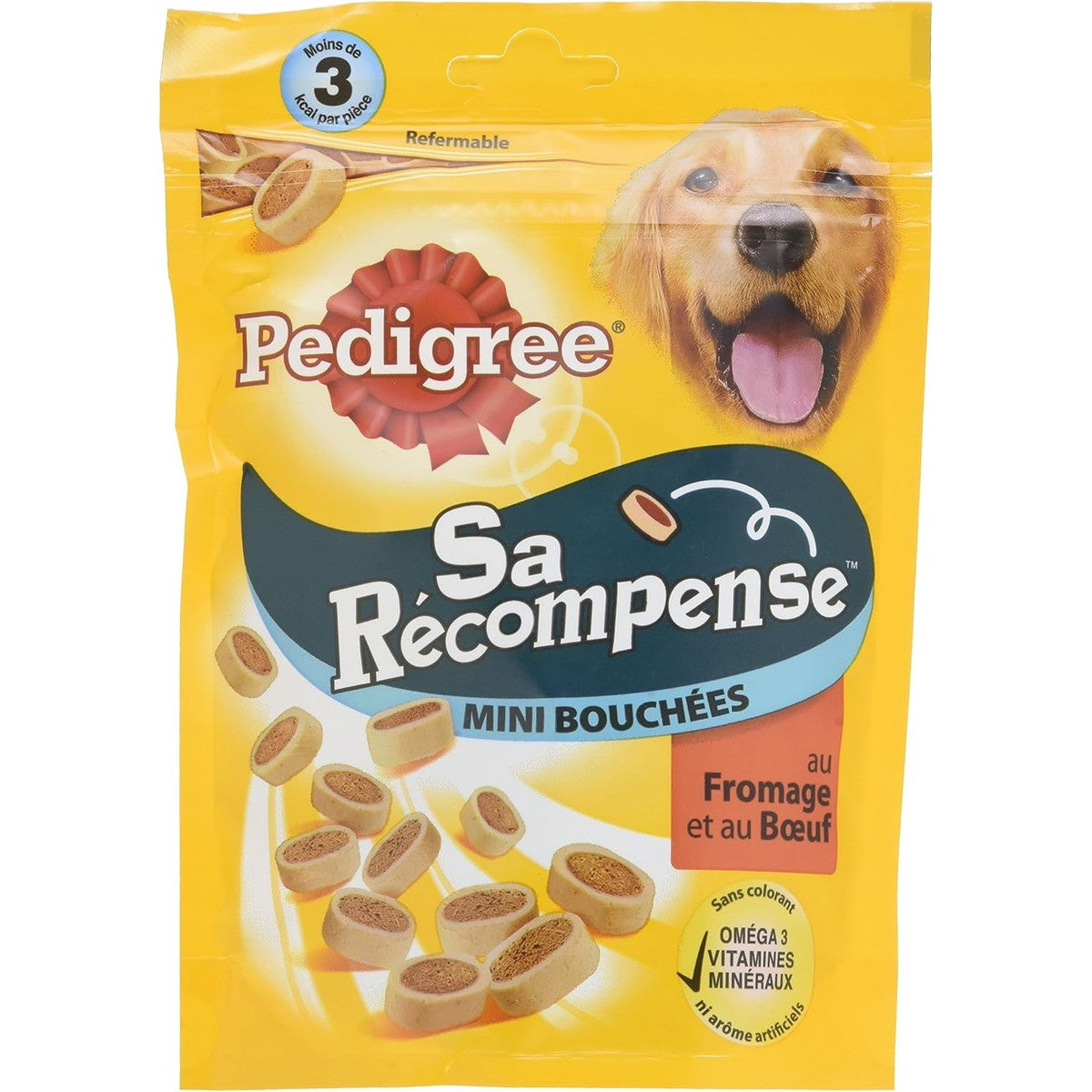 Pedigree Belonung - Mini Bites Beef & Cheese Dog, 6 140g verpakking Treats – Pedigree