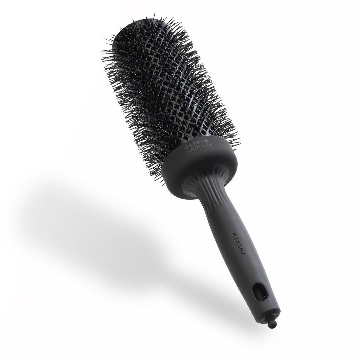 Olivia Garden Expert Blowout Speed Black Label ronde borstel, zwart, 55 mm