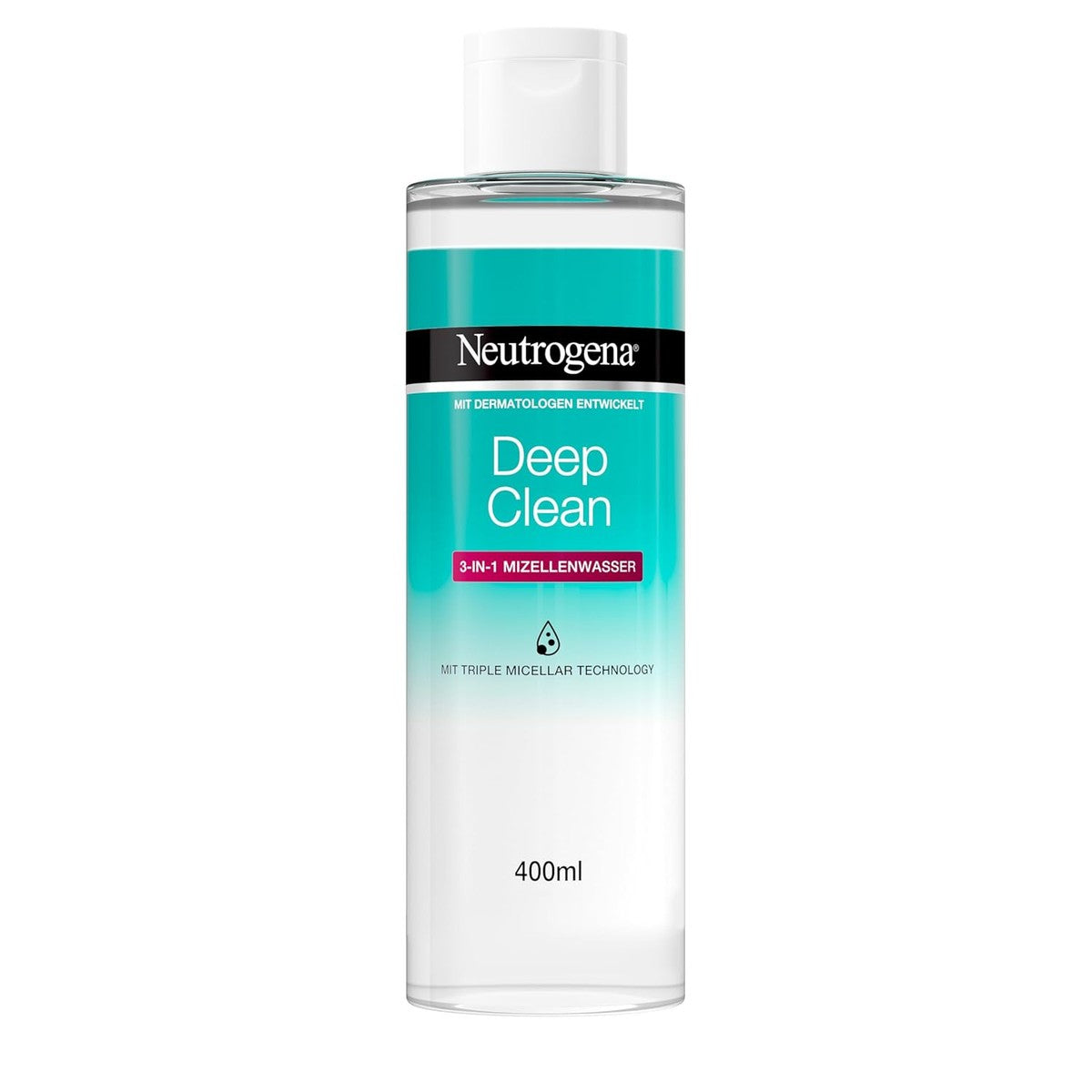 Neutrogena Deep Clean 3-in-1 micellair water 400 ml – Neutrogena