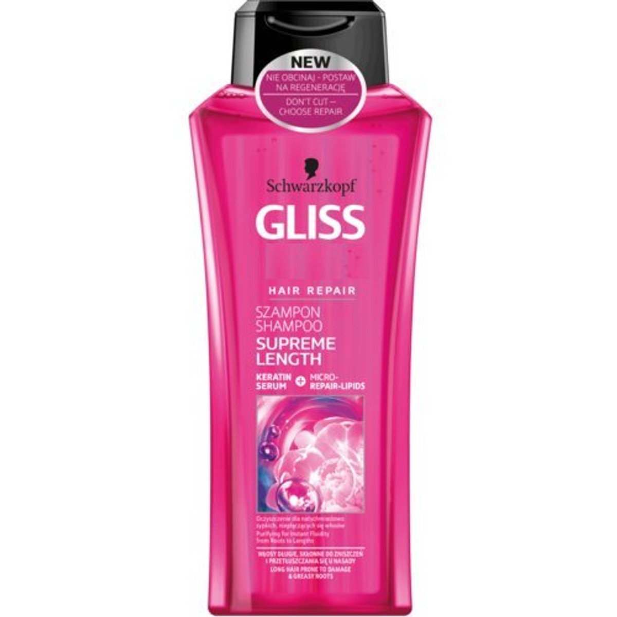 Schwarzkopf Gliss Supreme Length Shampoo 250 ml – Schwarzkopf